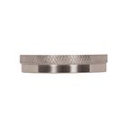 Satco 80-1451 Polished Nickel Stamped Solid Brass Uno Ring