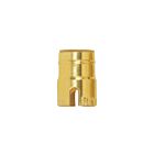 Satco 80-1467 Polished Brass 3 Piece Solid Brass Shell
