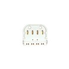 Satco 80-1605 4-Pin Long Twin Tube Lamp Holder