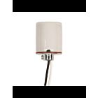 Satco 80-1614 Glazed Keyless Porcelain Socket