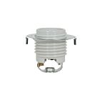 Satco 80-1679 White Keyless Threaded Porcelain Socket