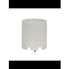 Satco 80-1681 White Keyless Porcelain Socket