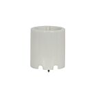 Satco 80-1681 White Keyless Porcelain Socket