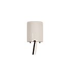 Satco 80-1689 Glazed Keyless Porcelain Socket