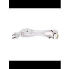 Satco 80-1785 White White Cord