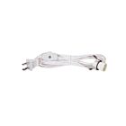 Satco 80-1785 White White Cord