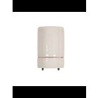 Satco 80-1793 Glazed Keyless Two-Piece Heavy Duty Porcelain Socket