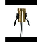 Satco 80-1794 Gold Phenolic Candelabra Base Socket
