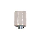 Satco 80-1870 Glazed Keyless Smooth Porcelain Socket