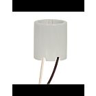 Satco 80-1875 White Keyless Porcelain Socket