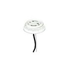 Satco 80-1890 Gu24 Threaded Cap with Ring 1 and 8 Ip with Lead