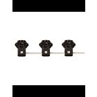 Satco 80-1912 3-Lights Phenolic Threaded Candelabra Harness Set