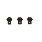 Satco 80-1912 3-Lights Phenolic Threaded Candelabra Harness Set