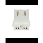 Satco 80-1937 White Bi-Pin Lampholder