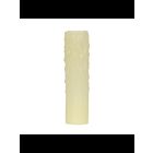 Satco 80-1973 Ivory Bee's Drip Candelabra Base