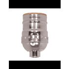 Satco 80-1981 Nickel Short Keyless Socket