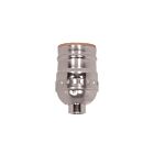 Satco 80-1981 Nickel Short Keyless Socket