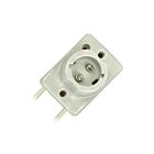 Satco 80-2035 Keyless Low Pressure Sodium Surface Mount Porcelain Socket