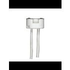 Satco 80-2165 Porcelain Halogen Round Socket