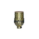 Satco 80-2206 Antique Brass Short Keyless Socket