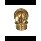 Satco 80-2214 Unfinished Brass Ball
