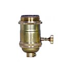 Satco 80-2238 3 Way Socket Solid Brass