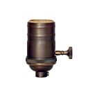 Satco 80-2253 Socket Dark Antique Solid Brass