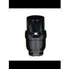 Satco 80-2279 Black Full Size Keyless 1/8 Ip Cap