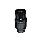 Satco 80-2279 Black Full Size Keyless 1 and 8 Ip Cap