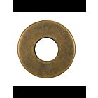 Satco 80-2319 Antique Brass Steel Check Ring