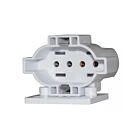 Satco 80-2350 2G7-2 Fluorescent Lampholder, Horizontal Mount With Two Hole