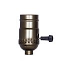 Satco 80-2394 On-Off Turn Knob Socket With Removable Knob
