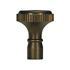 Satco 80-2403 Dark Antique Brass Solid Brass Knob