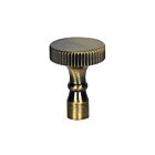 Satco 80-2404 Antique Brass Solid Brass Knob
