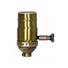 Satco 80-2418 150W Full Range Turn Knob Dimmer Socket