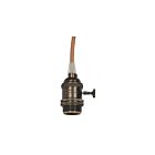 Satco 80-2432 Brass Medium Base Lamp Holder