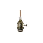 Satco 80-2436 Brass Medium Base Lamp Holder