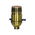 Satco 80-2442 On-Off Push Thru Socket