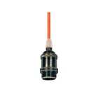Satco 80-2443 On-Off Push Thru Socket With Side Outlet For Spt-2