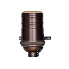 Satco 80-2444 On-Off Push Thru Socket With Side Outlet For Spt-2