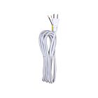 Satco 80-2465 Silver 12' Rayon Cord Set