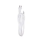 Satco 80-2467 White 12' Rayon Cord Set