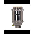 Satco 80-2566 Polished Nickel Medium Base Lampholder