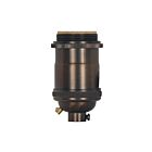 Satco 80-2568 Antique Brass Medium Base Lampholder