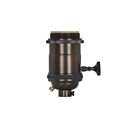Satco 80-2572 Dark Antique Brass Medium Base Lampholder