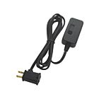 Satco 80-2704 Black Full Range LED Dimmer With 6' Cord Set