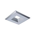 Satco 80-992 4" Brushed Nickel Deep Baffle Trim