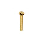 Satco 90-027 Steel Round Head Slotted Machine Screw