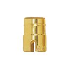 Satco 90-1144 Brite Gilt Aluminum Shell