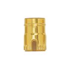Satco 90-1145 Brite Gilt Aluminum Shell